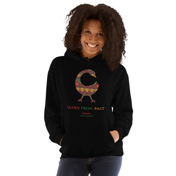 Learn From Past Adinkra Symbol Hoodie