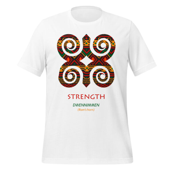 Strength Adinkra Symbol Unisex T-Shirt - Image 2