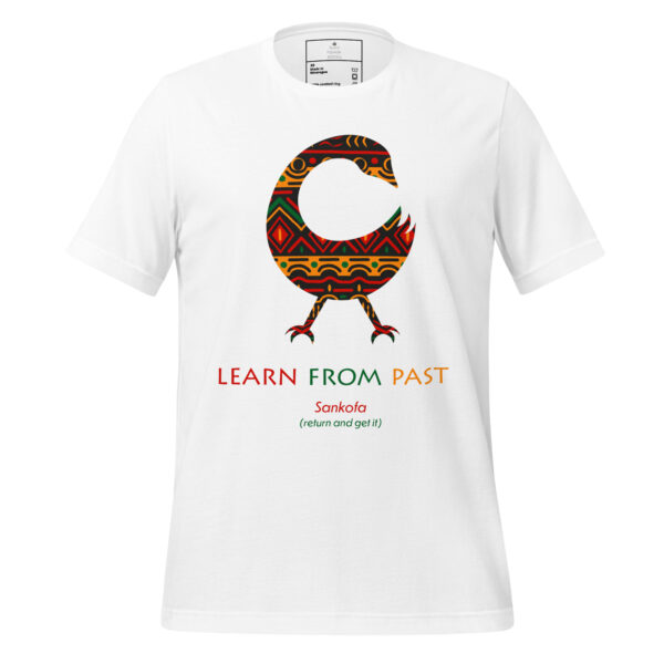 Learn from Past Adinkra Symbol Unisex T-Shirt