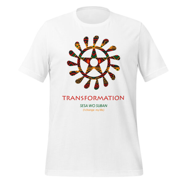 Transformation Adinkra Symbol Unisex T-Shirt