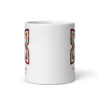 Freedom Adinkra Symbol White Glossy Mug