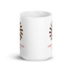 Transformation Adinkra Symbol White Glossy Mug