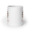 Transformation Adinkra Symbol White Glossy Mug