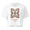 Freedom Adinkra Symbol Women’s Crop Top