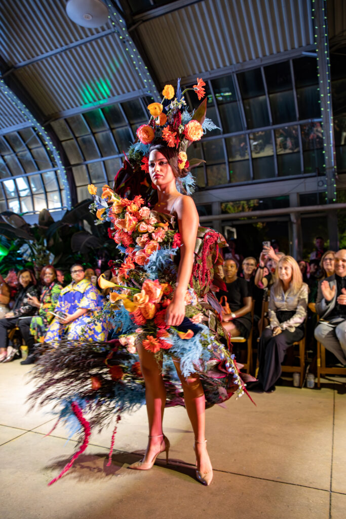 Fleurotica_IMG_4442 Models on the runway at Fleurotica Fashion Show