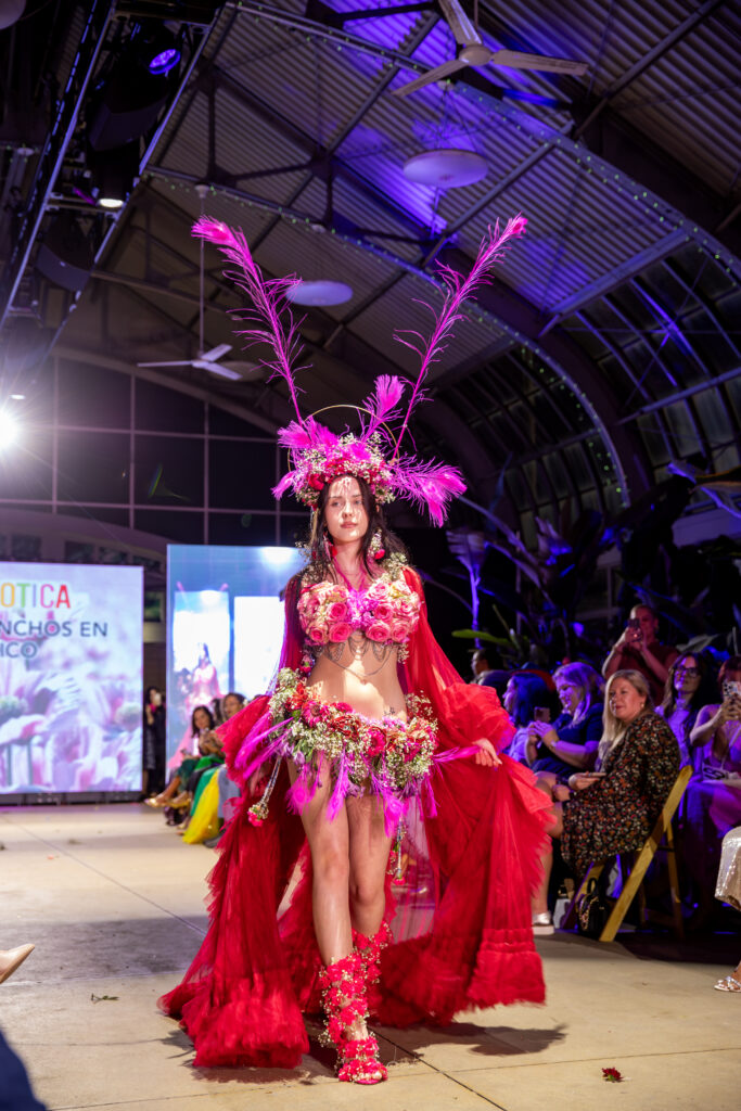 Fleurotica_IMG_4525 Models on the runway at Fleurotica Fashion Show