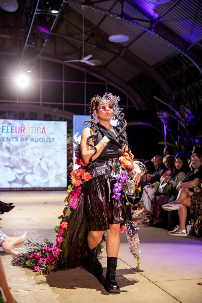 Fleurotica_IMG_4539 Models on the runway at Fleurotica Fashion Show