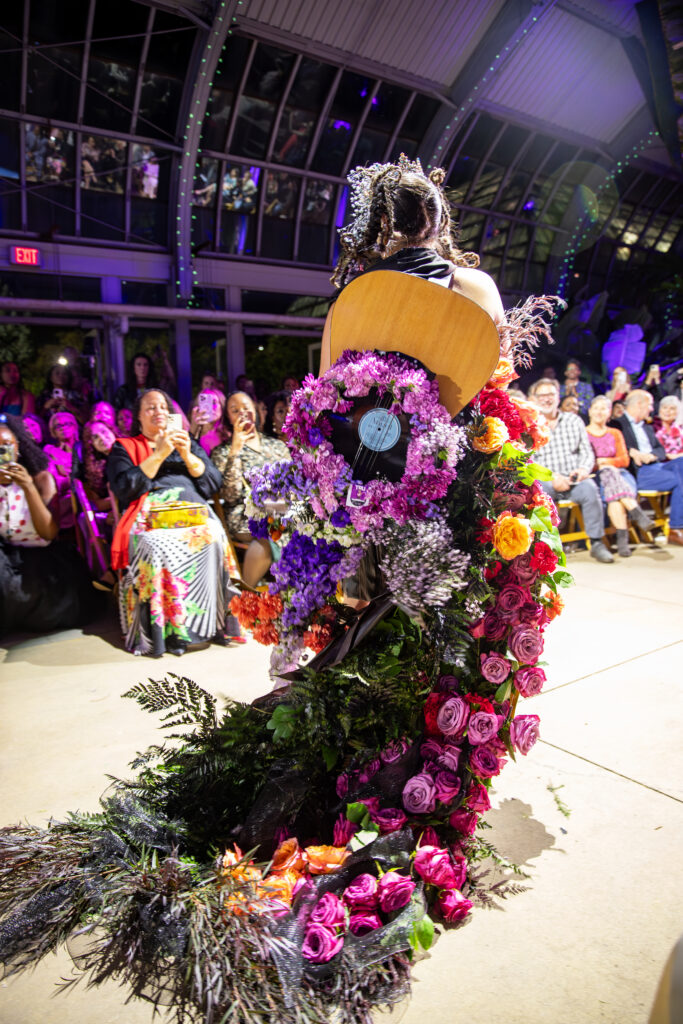 Fleurotica_IMG_4542 Models on the runway at Fleurotica Fashion Show