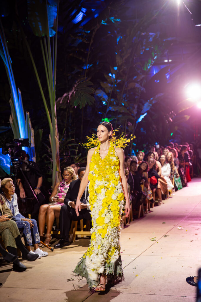 Fleurotica_IMG_4626 Models on the runway at Fleurotica Fashion Show