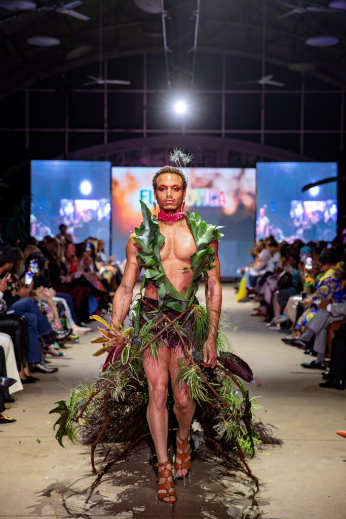 Fleurotica_IMG_4651 Models on the runway at Fleurotica Fashion Show