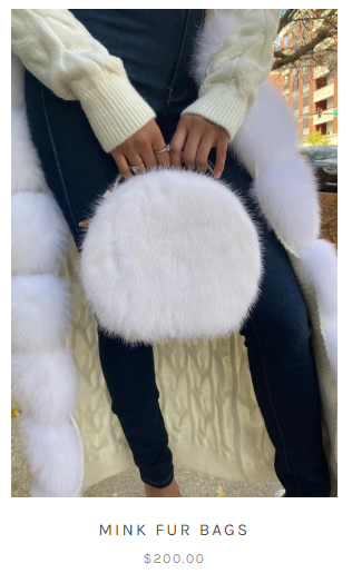Mink Fur Bags