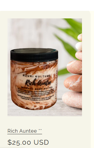 Rich Auntee Whipped Body Butter