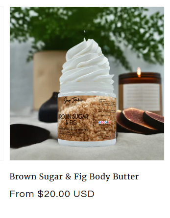 Brown Sugar and Fig Body Butter