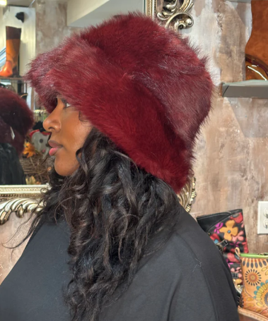 Essential Elements Fur Backet Hat
