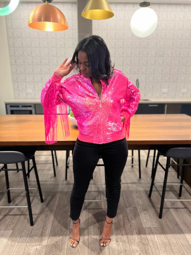 12 Days of Black. Fashion Day 7 - The Dolly Jacket by Kiwis Boutique