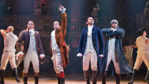 Scene from Hamilton Stage Show