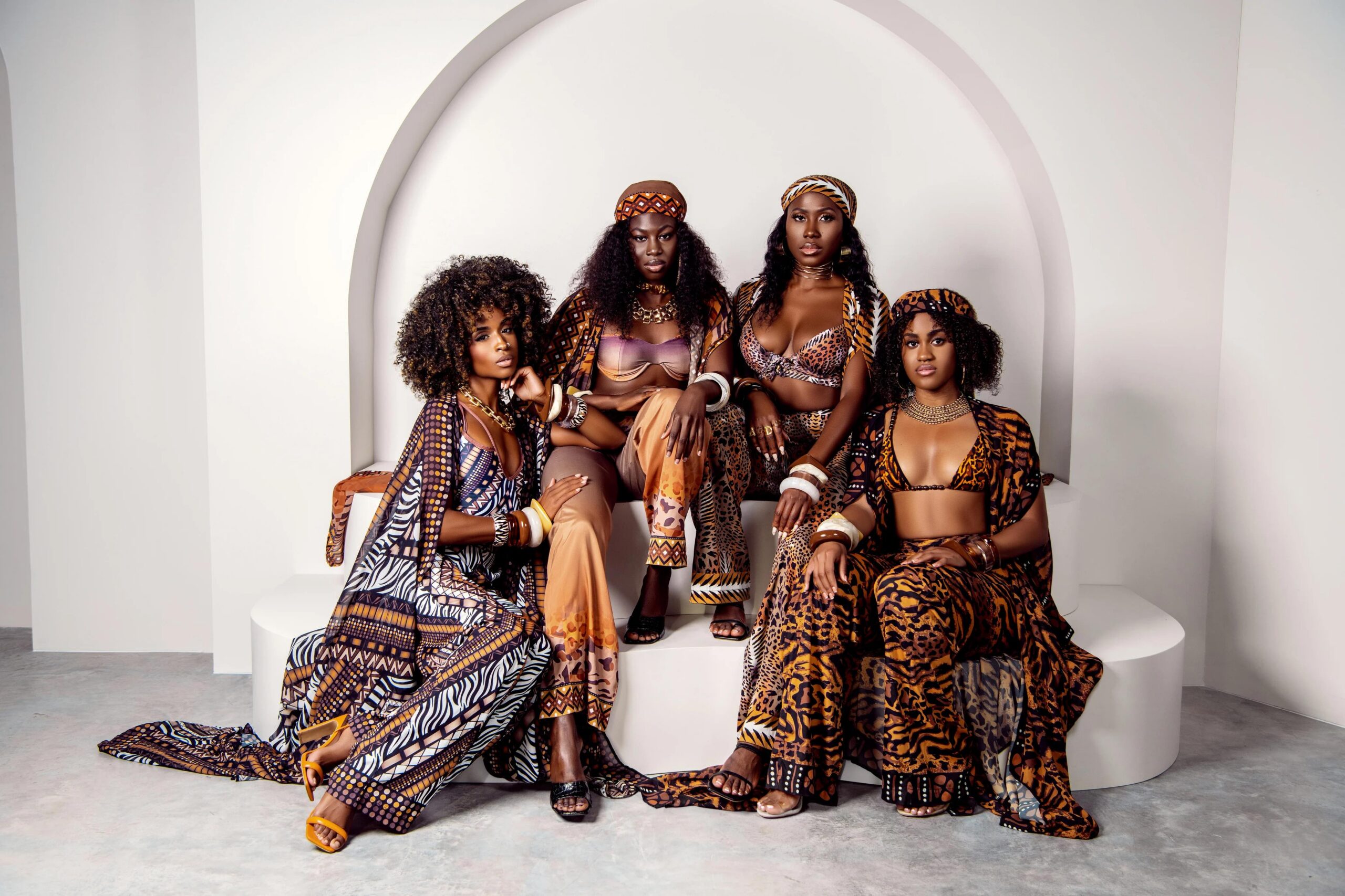 Photo courtesy of Aude Swim African-inspired swimear from Aude Swim